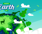 Happy Earth Day Background