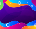 Colorful Waves Background