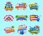 Rio De Janiero Sticker Collection