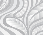 Abstract White Leaves Background