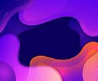 Colorful Abstract Dark Blue Background