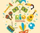Brazil Rio Festival Icon