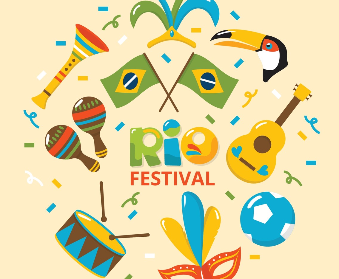 Brazil Rio Festival Icon