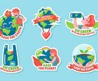 Cute Earth Day Awareness Sticker