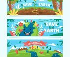 Earth Day Awareness Banner