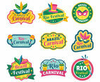 Rio Carnaval Party Label