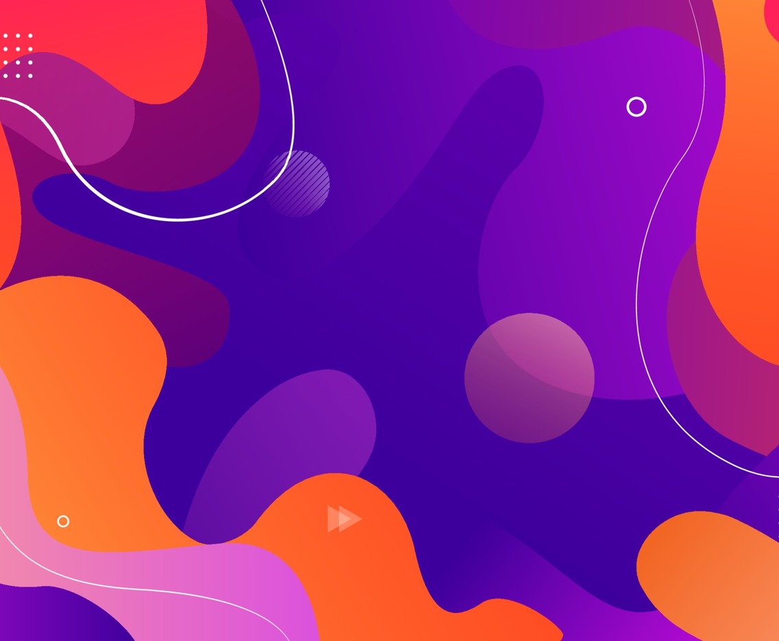 Wavy Dynamic Abstract Colorful Gradient Background