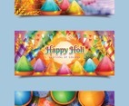 Happy Holi Banner Templates