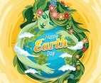 Happy Earth Day Concept
