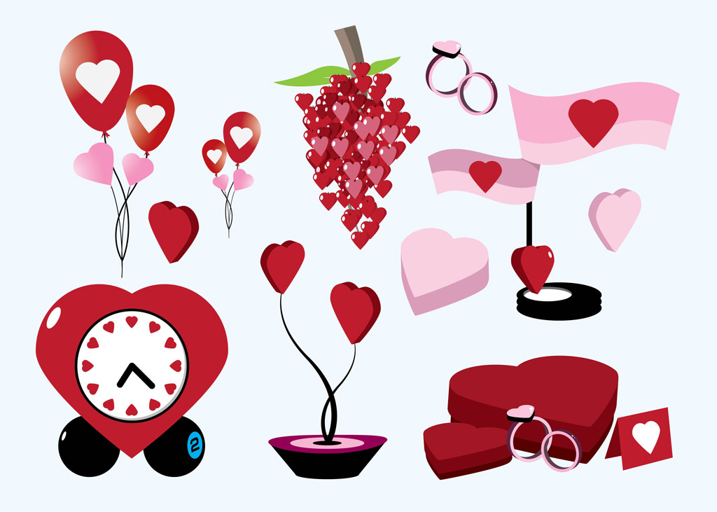 Free Valentine Vector Graphics Vector Art & Graphics