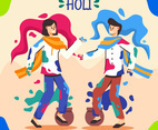 Happy Holi Festival Celebration