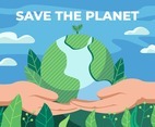 Save The Earth Concept
