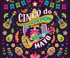 Cinco de Mayo Mexican Mariachi Concept