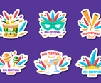 Rio Festival Sticker Collection