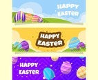 Easter Festivity Banner Collection