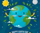 Flat Cartoon Earth Day Awareness