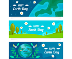 Cute Earth Day Awareness Banner Collection