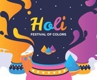 Holi Festival Background