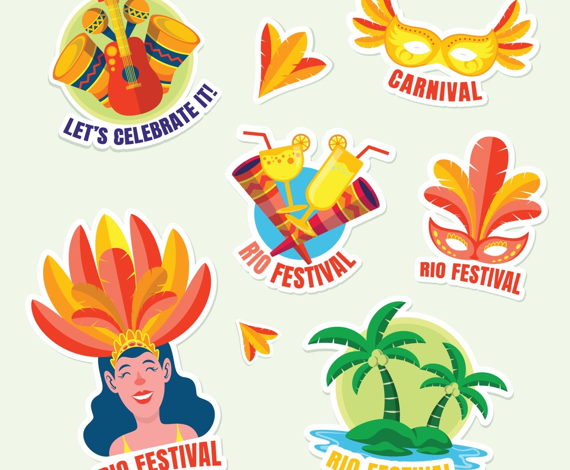 Rio Festival Sticker Pack