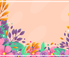 Colorfull flower spring background