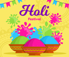 Holi Festival Background