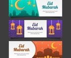 Eid Mubarak Season Greetings Banner Collection