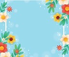 Spring Nature Template Background
