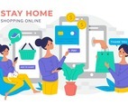 Stay Home Shop Online