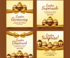 Golden Easter Festivity Sale Social Media Post