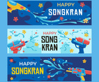 Banner For Songkran Festival