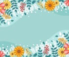 Colourful and Beautiful Spring Floral Background
