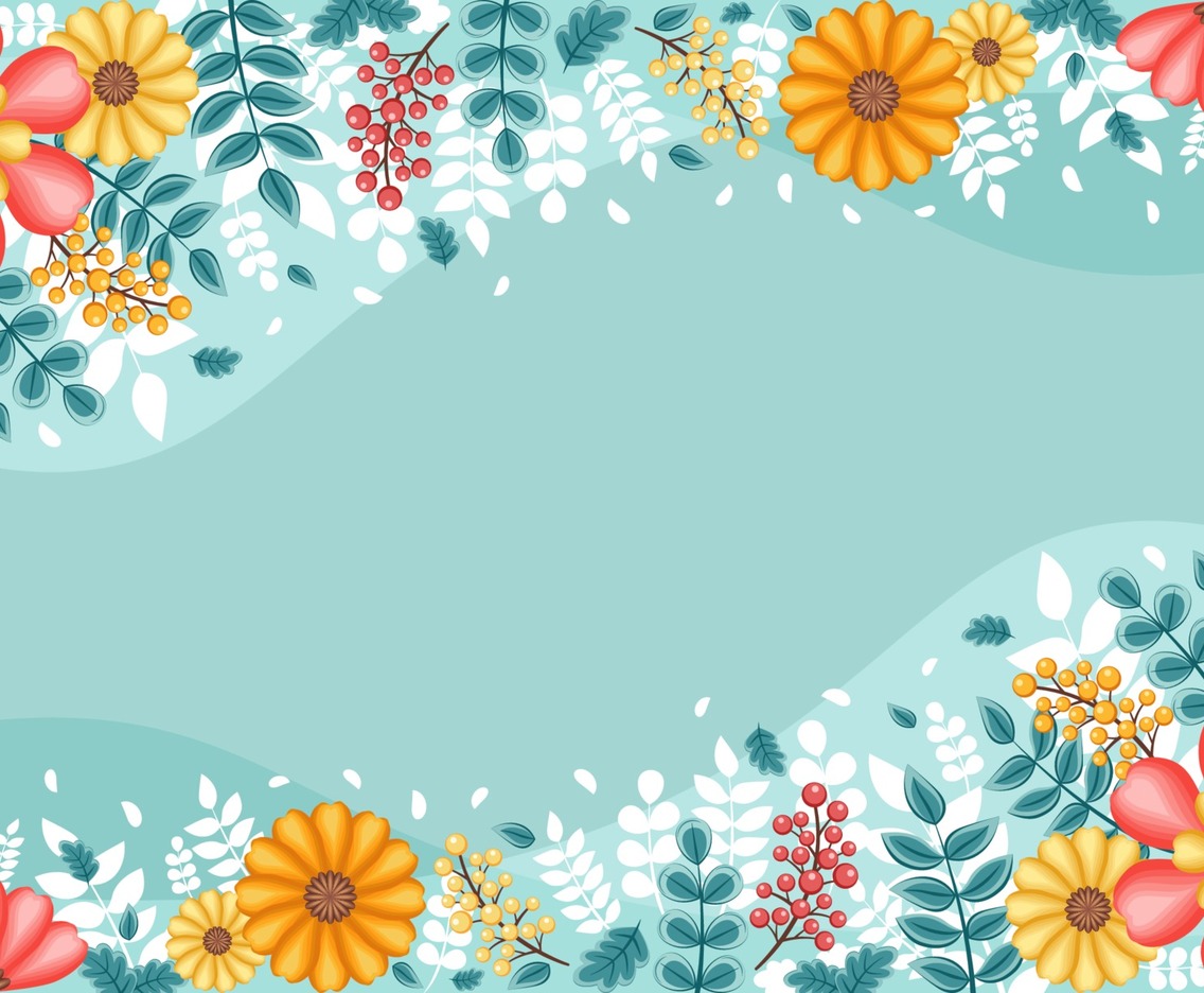 Colourful and Beautiful Spring Floral Background