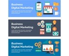 Business and Digital Marketing Banner Collection