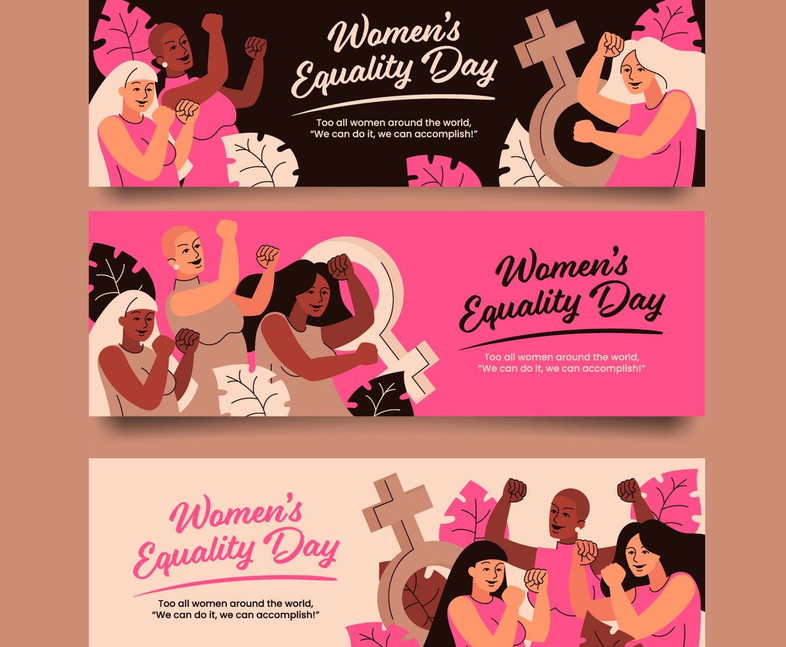 Women's Equality Day Banner Collection