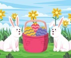 Easter Day Bunny Celebration Design