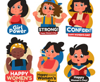 Sticker March Womens Day