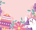 Easter Festivity Colorful Background