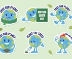 Earth Day Awareness Sticker Pack