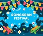 Songkran Festival Background