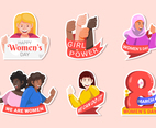 Women's Day  Sticker Collection