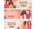 International Women's Day Banner Collection