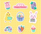Easter Bunny Sticker Collection