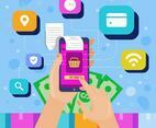 Smart Online Digital Payment Concept