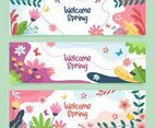Spring Welcome Banner
