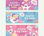 Easter Bunny Marketing Banner
