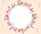 Realistic Cherry Blossom Illustration