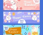 Easter Promotional Set of Banners