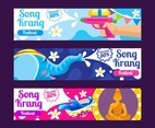 Set of Song krang Banner for Marketing Purpose
