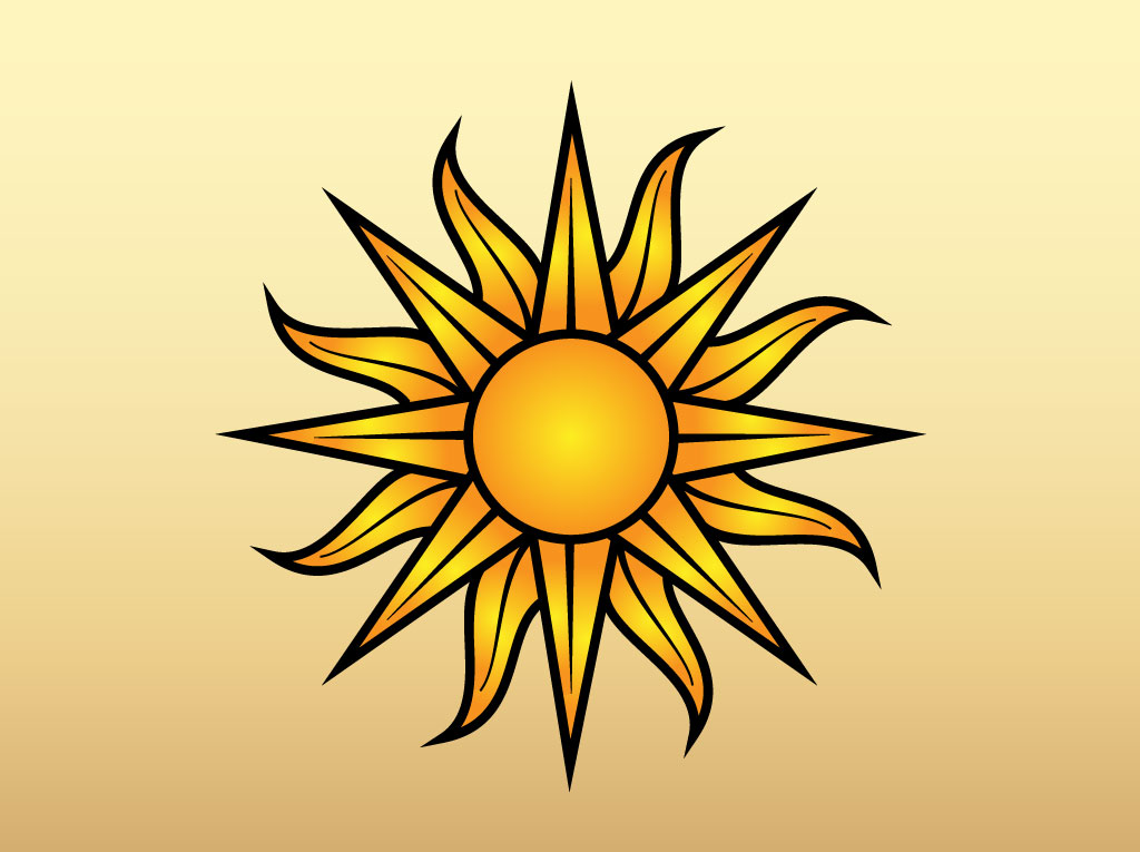 Sun Vector Graphic Vector Art & Graphics | freevector.com