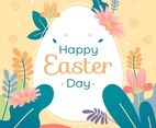 Happy Easter Day Greetings Background
